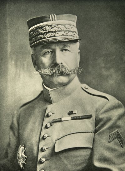 General Elie av Riols De Fonclare (1857-1944), 1900-talet (foto) av French Photographer