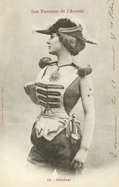 General, Framtidens Kvinna av French Photographer