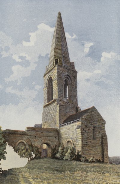 Gennes, St-Eusebe-kyrkan av French Photographer