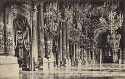 Stora foajén för Theatre National de lOpera, Paris av French Photographer