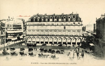 Grands Magasins du Louvre varuhus, Paris av French Photographer