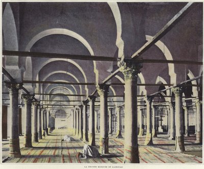 Stora moskén i Kairouan av French Photographer