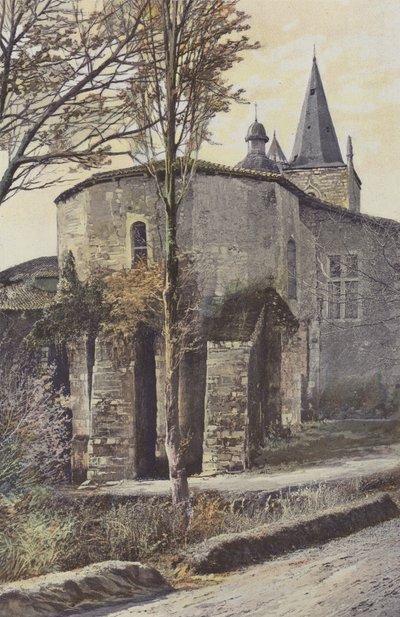 Hagetmau, Kyrka, Cote de labside av French Photographer