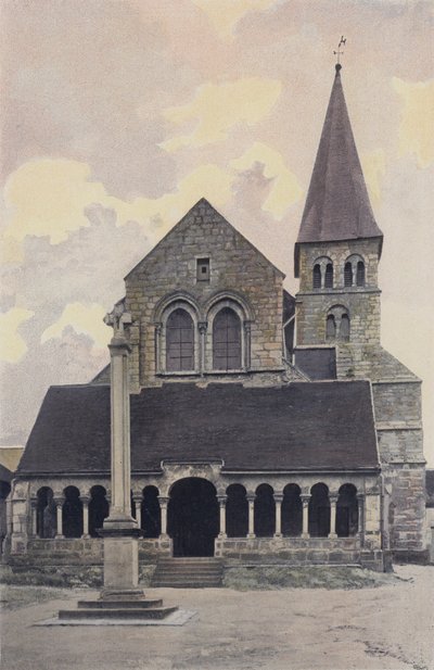 Hermonville, Eglise, Fasad O av French Photographer