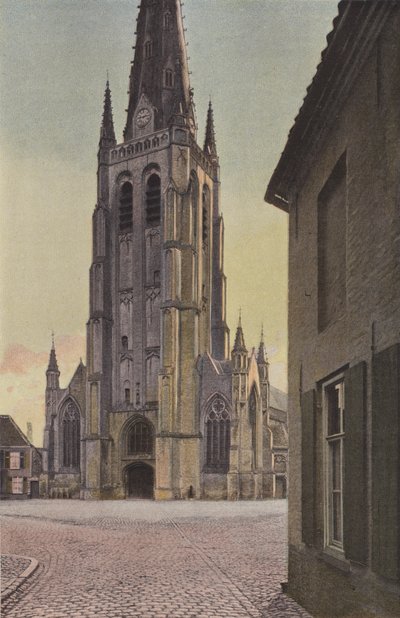 Hondschoote, Eglise, Fasad O av French Photographer