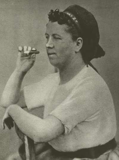 Hortense David, Paris kommun (s/v foto) av French Photographer