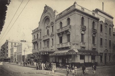 Italienska teatern, Tunis, Tunisien av French Photographer