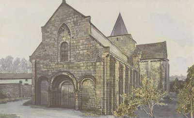 Jazeneuil, Kyrka, Ensemble S O av French Photographer