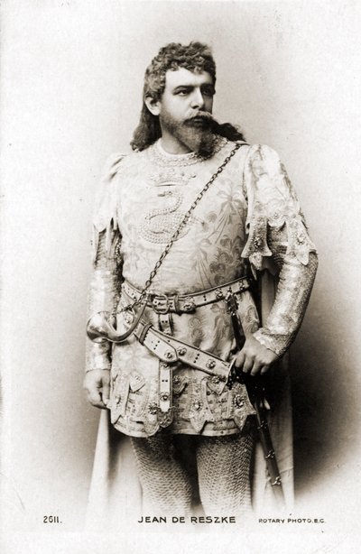 Jean de Reszke som Romeo i Charles François Gounods opera Romeo et Juliette av French Photographer