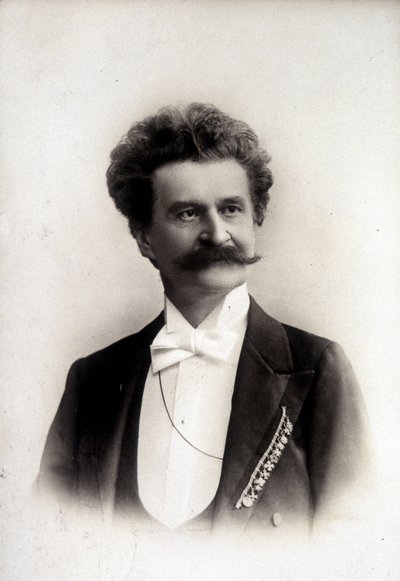 Johann II Strauss fils (1825-1899), österrikisk kompositör av French Photographer
