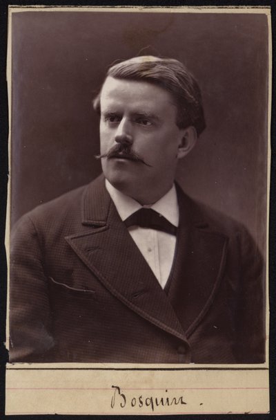 Jules Alexandre Bosquin, fransk operasångare av French Photographer