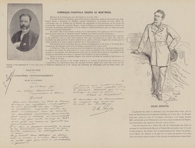 Pariskommunen, Dominique-Theophile Regere De Montmore, Jules Ducatel (s/v foto) av French Photographer