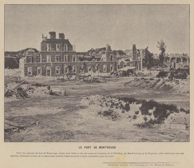 Pariskommunen, Fort De Montrouge (s/v foto) av French Photographer