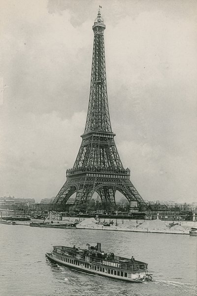 La Tour Eiffel, Eiffeltornet (fotogravyr) av French Photographer