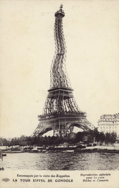 Eiffeltornet deformeras av French Photographer