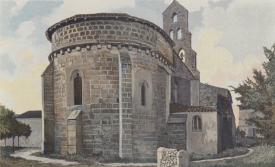 Lannes, Kyrka, Ensemble N E av French Photographer