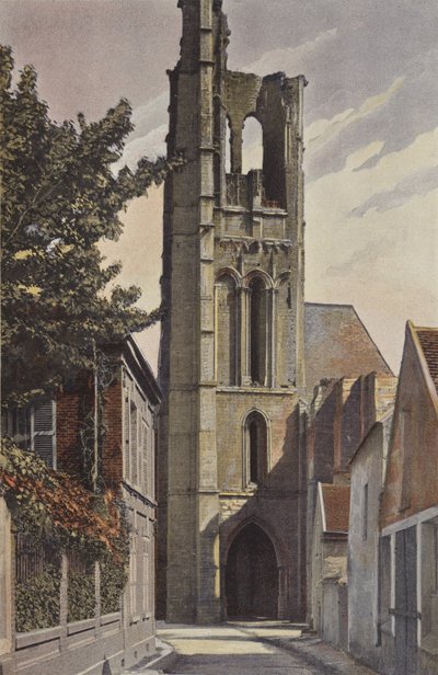 Larchant, kyrktornet, Cote O av French Photographer