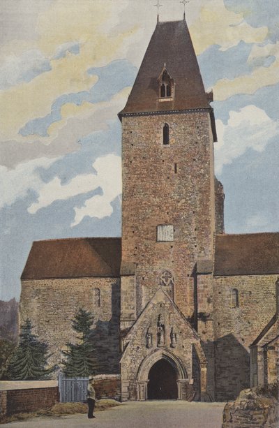 Lonlay, LAbbaye, Eglise, Ensemble O av French Photographer