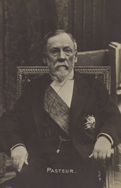 Louis Pasteur (1822-1895), fransk kemist och mikrobiolog av French Photographer