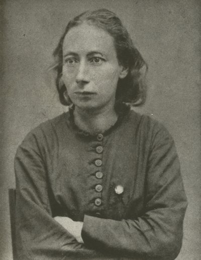 Louise Michel, Paris kommun (s/v foto) av French Photographer