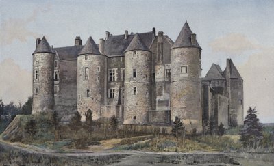 Luynes, slott, översikt av French Photographer