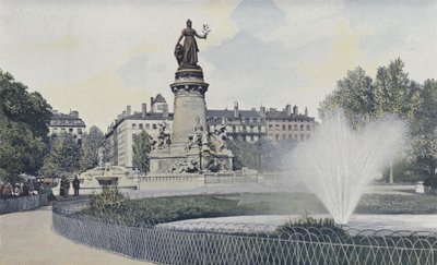 Lyon, Place Carnot av French Photographer