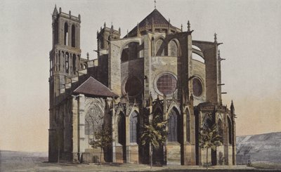 Mantes, Vår Fru kyrka av French Photographer