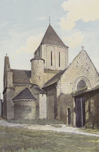 Marnes, Kyrka, Tillsammans N O av French Photographer