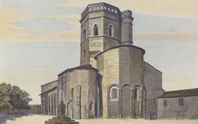 Maubourguet, Kyrka, Tillsammans S E av French Photographer
