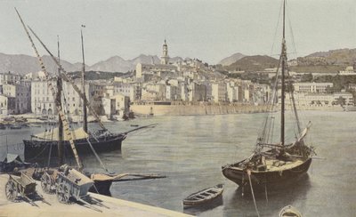 Menton, hamnen och Gamla stan av French Photographer