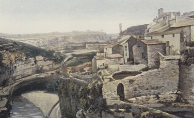 Minerva, Utsikt från stranden av Cesse av French Photographer
