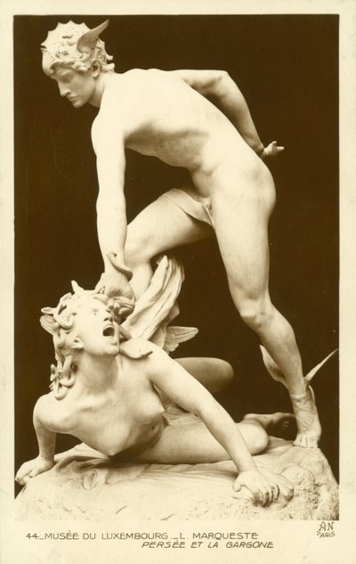 Musée Du Luxembourg, L Marqueste Persee Et La Gargone av French Photographer