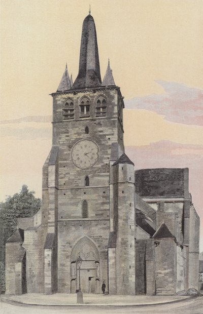 Mussy-sur-Seine, Kyrka, Ensemble O av French Photographer