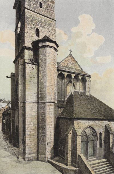 Neufchateau, Saint-Christophe Church, sida O av French Photographer