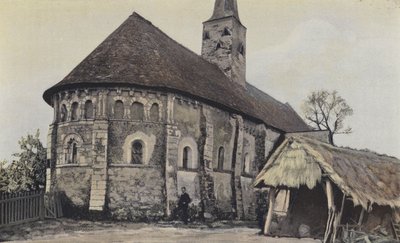 Nourray, kyrkan, ensemble N E av French Photographer