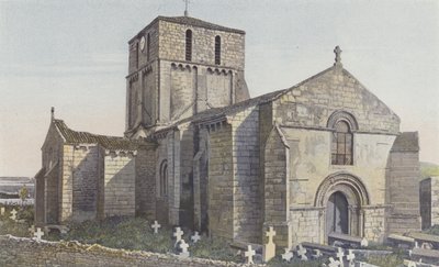 Oulmes, Kyrka, Ensemble N O av French Photographer