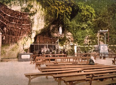 Vår Fru av Lourdes, 1890-1900 av French Photographer