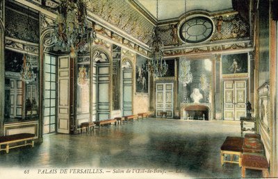 Versailles-palatset, Oeil-De-Boeuf-salongen av French Photographer