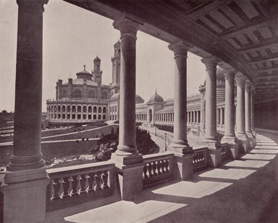 Paris: Circular Gallery of the Trocadero Palace (s/v foto) av French Photographer