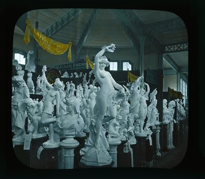 Parisutställning: Palace of National Manufactures, 1900 (lanternbild) av French Photographer