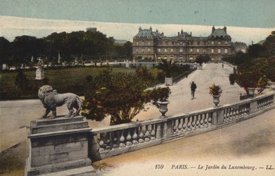 Paris, Luxemburgträdgården av French Photographer