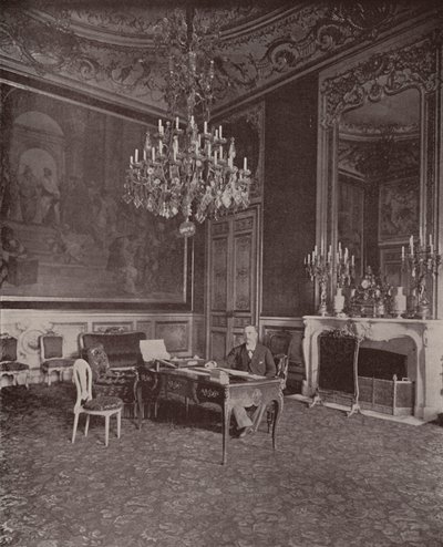 Paris: M Casimir-Perier, Frankrikes president (s/v foto) av French Photographer