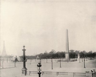 Paris: Place de la Concorde (s/v foto) av French Photographer
