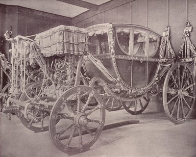 Paris: Royal Carriage, Musee Cluny (s/v foto) av French Photographer