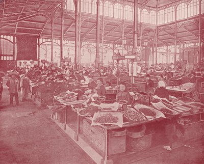 Paris: The Grand Central Market (s/v foto) av French Photographer