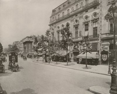Paris: Renässansens teater och Porte St Martin (s/v foto) av French Photographer