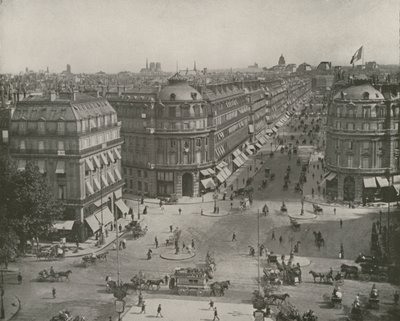 Paris: Utsikt över Avenue de l