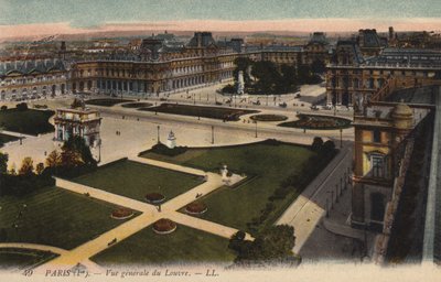 Paris, Vue generale du Louvre av French Photographer