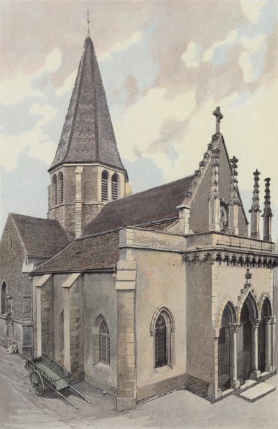 Plombieres-les-Dijon, Kyrka, Tillsammans N O av French Photographer