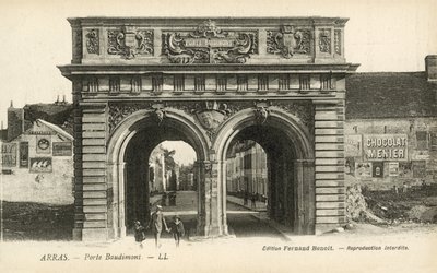 Baudimont Gate, Arras (s/v foto) av French Photographer